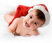 pic for Santa Cute baby 